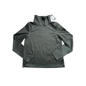 Under Armour UA Women's Cold Weather Funnel Neck L/S Top Baroque Green Size L